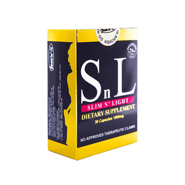 SnL Slim n Light Dietary Supplement 1000mg 30 Capsules